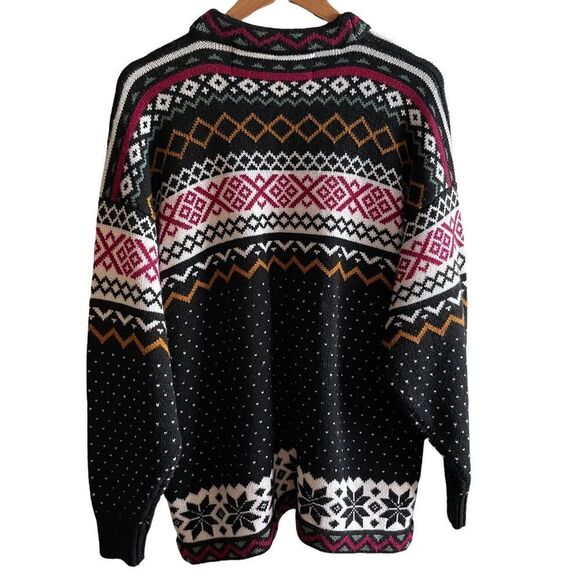 Ossi Skiwear ~ Wool Blend Knit Jacket ~ size Large - Picture 2 of 8